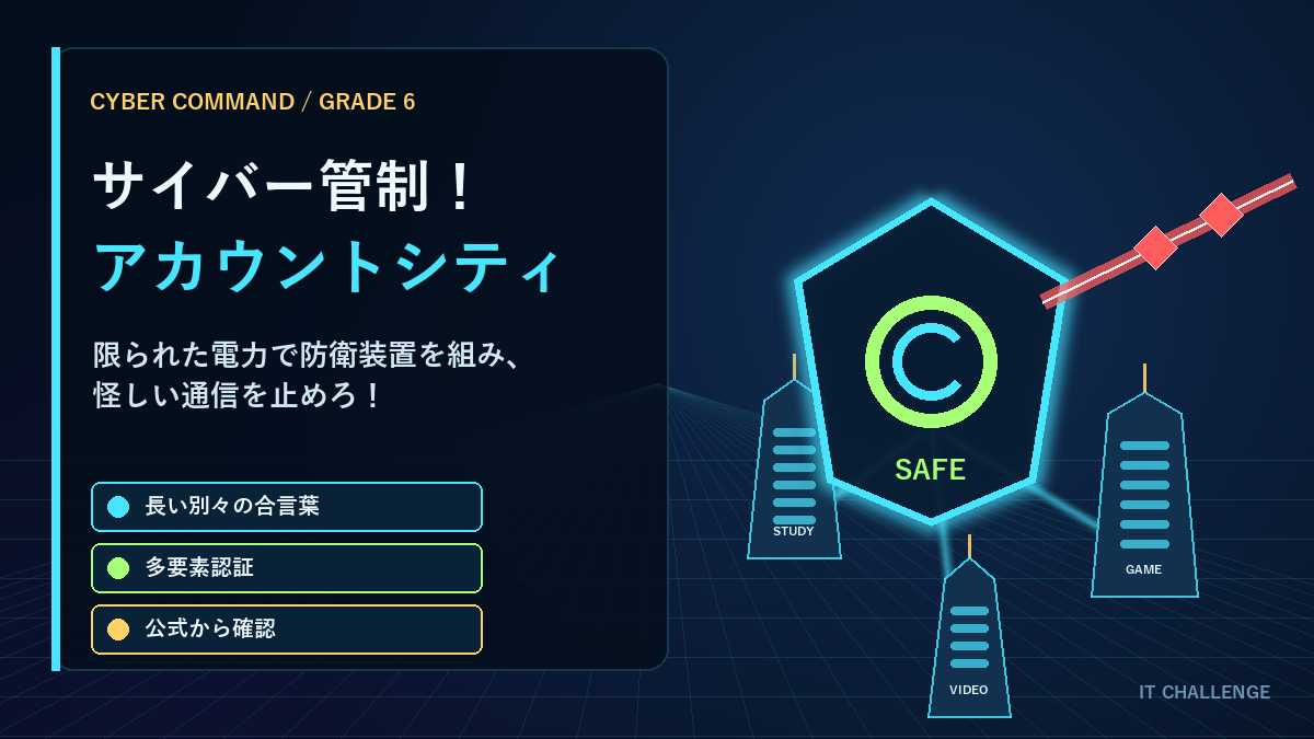 サイバー管制！アカウントシティ