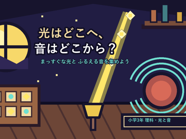 光はどこへ、音はどこから？